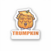 US Trumpkin macht Halloween wieder großartig Kostü Aufkleber (Vorderseite)