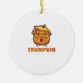 US Trumpkin macht Halloween wieder großartig Kostü Keramik Ornament (Vorne)