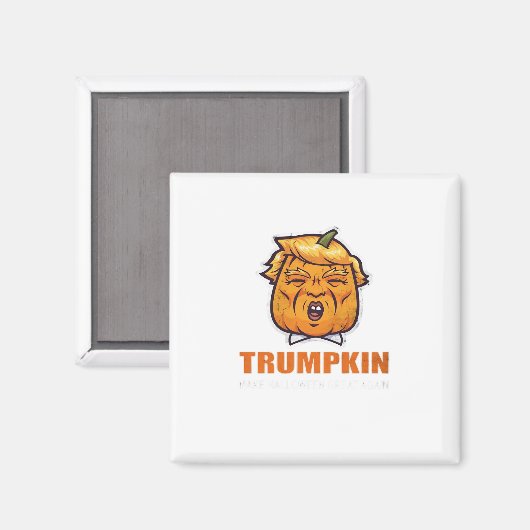 US Trumpkin macht Halloween wieder großartig Kostü Magnet (Vorderseite/Rückseite)