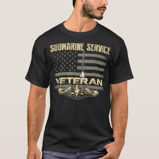 US U-Boot Service Veteran Shirt für Veteran Sub