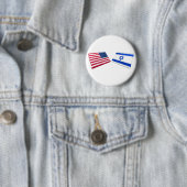 US- u. Israel-Flaggen Button (Beispiel)