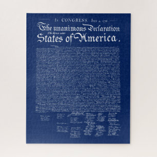 US-Unabhängigkeitserklärung Puzzle
