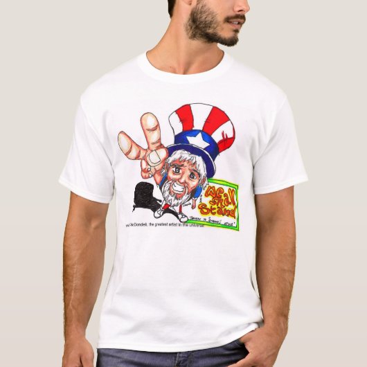 US: Uncle Sam Ist hier T-Shirt (Vorderseite)