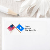 US und Somalia - Grenzflaggen (Insitu)