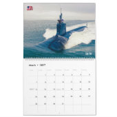 US-UNTERMARINEN KALENDER (Mär 2027)