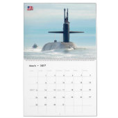 US-UNTERMARINEN KALENDER (Mär 2027)