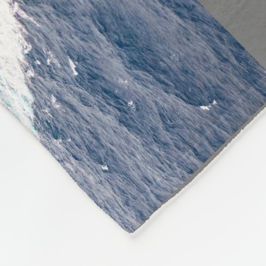 US-UNTERMARINEN "Montage" Fleecedecke (Ecke)