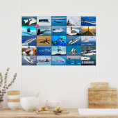 US-UNTERMARINEN "Montage" Poster (Küche)