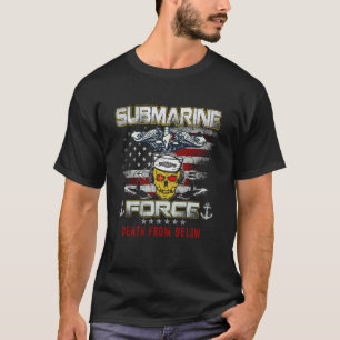 US-Unterseeboot-Streitkräfte Stiller Dienst Patrio T-Shirt