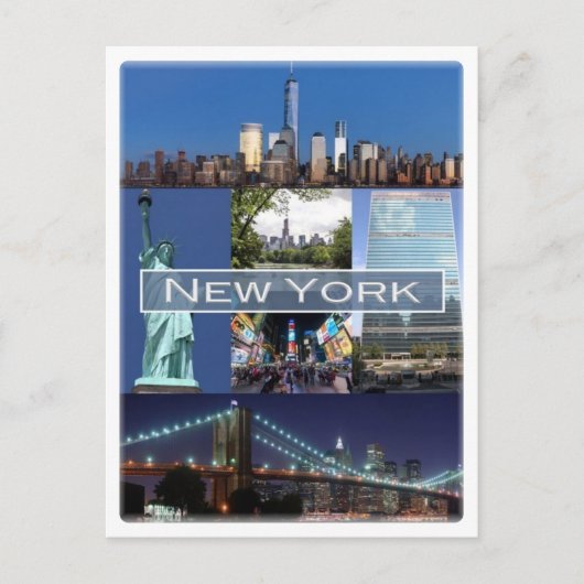 US-USA - New York Postkarte (Vorderseite)