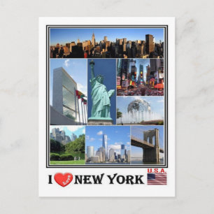 US-USA - New York Postkarte