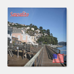 US-USA - Sausalito-Promenade Magnet