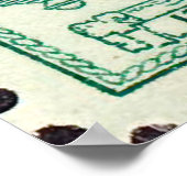 US-Verfassung 150 Jubiläum Briefmarke 1947 Larg Poster (Ecke)