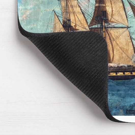 US-Verfassung 1804 Alte Ironside Mousepad (Ecke)