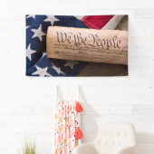 US Verfassung Banner (Insitu)