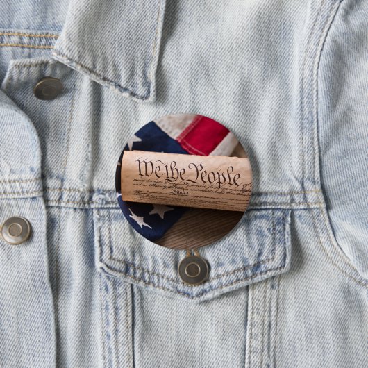 US Verfassung Button (Beispiel)