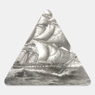 US-Verfassung Dreieckiger Aufkleber