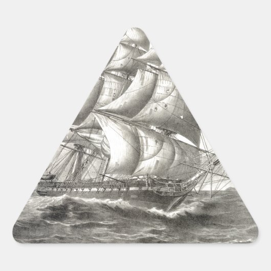 US-Verfassung Dreieckiger Aufkleber (Vorderseite)