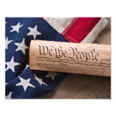 US Verfassung Fotodruck (Vorne)