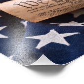 US Verfassung Fotodruck (Ecke)