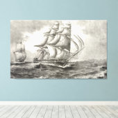 US-Verfassung Leinwanddruck (Insitu (Holzboden))