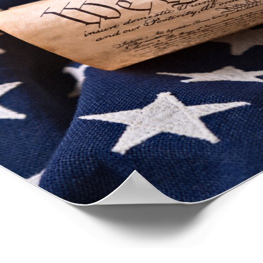 US Verfassung Poster (Ecke)
