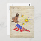 US Verfassung Postkarte (Vorne/Hinten)