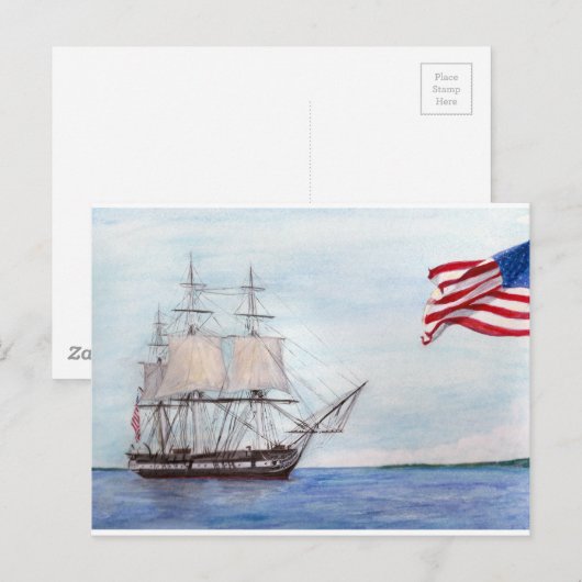 US-Verfassung Postkarte (Vorne/Hinten)