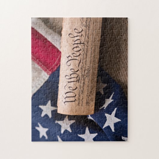 US Verfassung Puzzle (Vertikal)