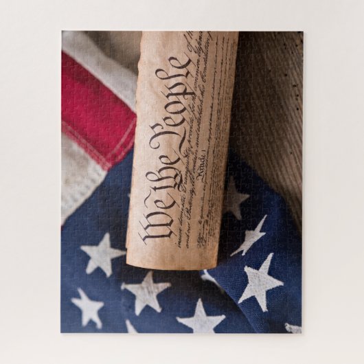 US Verfassung Puzzle (Vertikal)