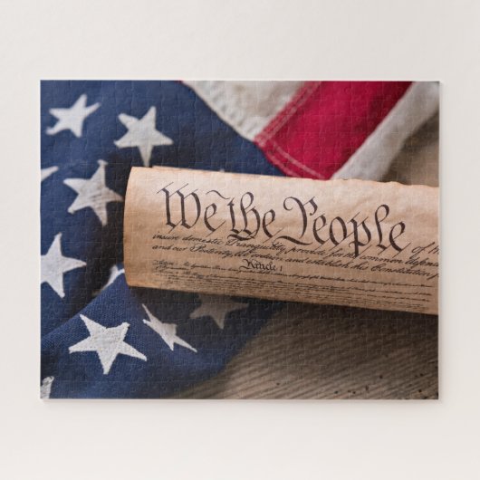 US Verfassung Puzzle (Horizontal)
