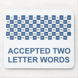 US-Version mit zwei Buchstaben Mousepad