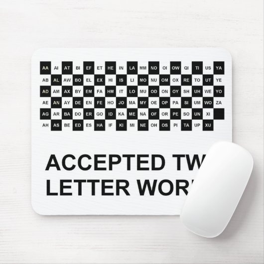 US-Version mit zwei Buchstaben Mousepad (Mit Mouse)