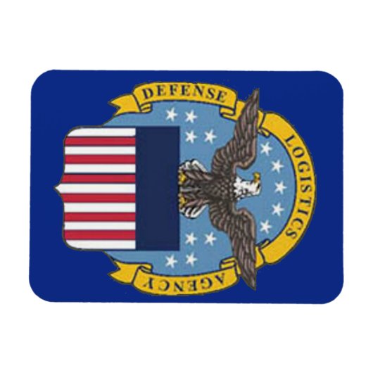 US-Verteidigungslogistikagentur Magnet (Horizontal)