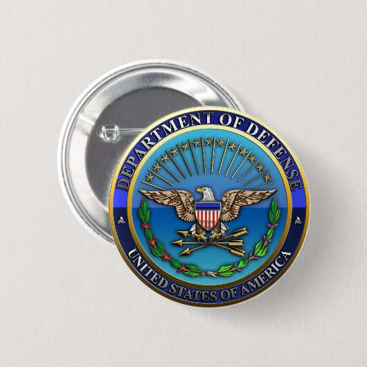 US-Verteidigungsministerium Button (Vorne & Hinten)