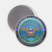 US-Verteidigungsministerium Magnet (Vorderseite/Rückseite)