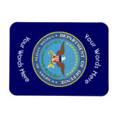 US-Verteidigungsministerium Magnet (Horizontal)