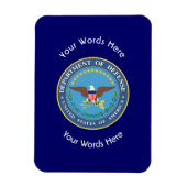 US-Verteidigungsministerium Magnet (Vertikal)