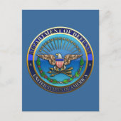 US-Verteidigungsministerium Postkarte (Vorderseite)