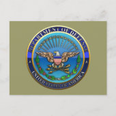 US-Verteidigungsministerium Postkarte (Vorderseite)