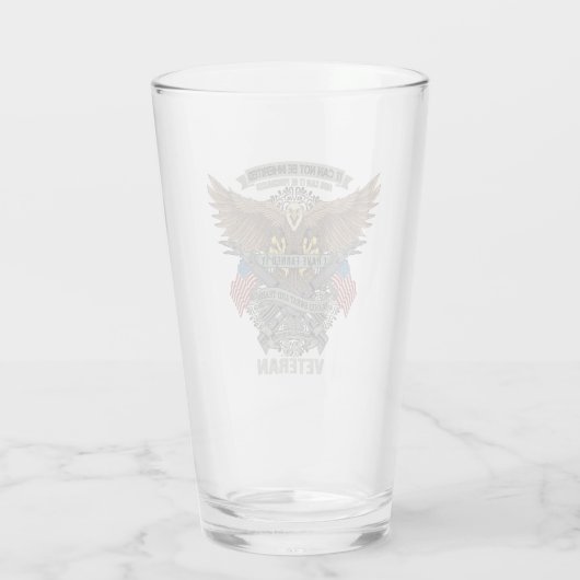 US-Veteran Glas (Rückseite)