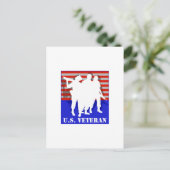 US-Veteran Postkarte (Stehend Vorderseite)