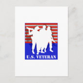 US-Veteran Postkarte (Vorderseite)