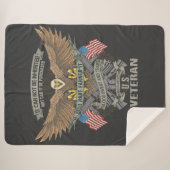 US-Veteran Sherpadecke (Vorderseite (Horizontal))