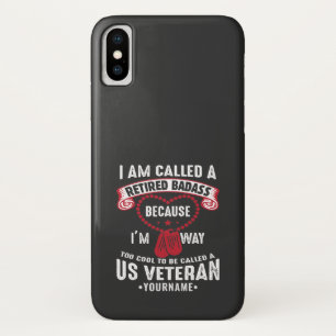 US Veteran Spaß Remüder Soldier Case-Mate iPhone Hülle