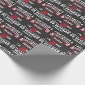 US Veteran Spaß Remüder Soldier Geschenkpapier (Ecke)