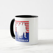 US-Veteran Tasse (Vorderseite Links)
