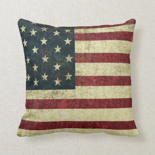 US-Vintage-Grunge-Kissen Kissen