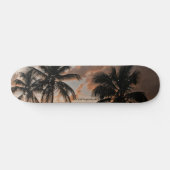 US Virgin Islands St. Cross Usvi Tropical Sunset Skateboard (Horizontal)