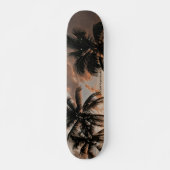 US Virgin Islands St. Cross Usvi Tropical Sunset Skateboard (Vorne)